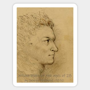 William Blake at 28 Sticker